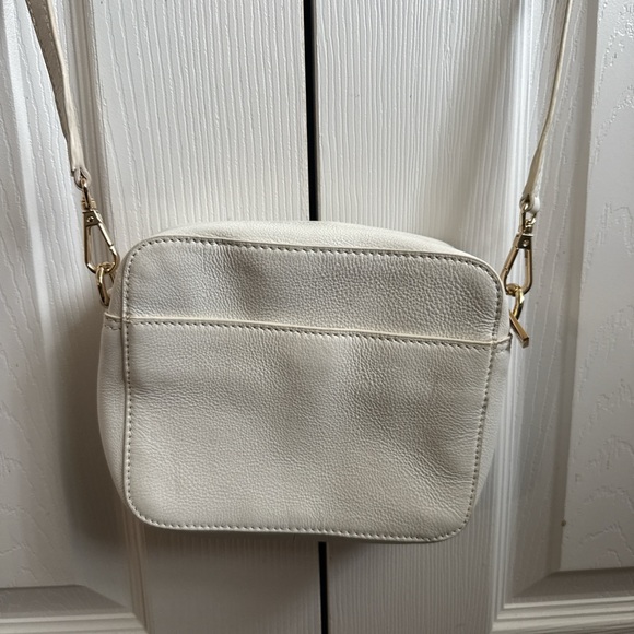 Paul Costelloe White Leather Crossbody bag - Picture 7 of 7